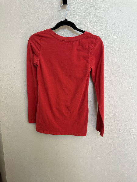 Ambiance Red Long Sleeve Shirt