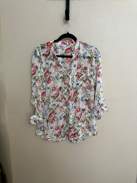 Women's Floral Blouse