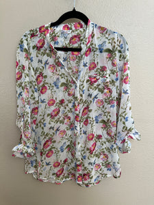 Women's Floral Blouse