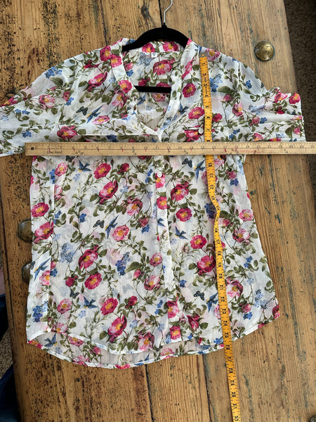 Women's Floral Blouse