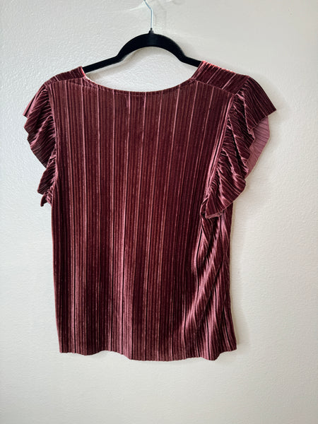 Worthington Women's Maroon Blouse