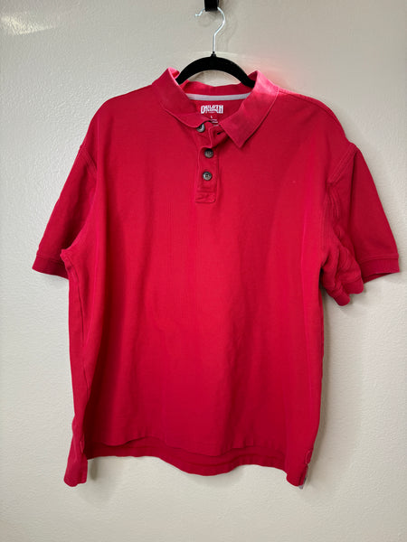 Duluth Trading Men's Red Polo