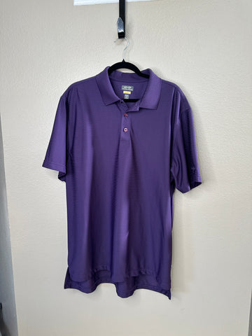 Snake Eyes Men's Purple Polo