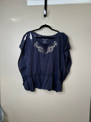 Sonoma Women's Blue Blouse