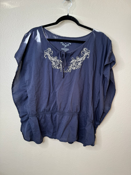 Sonoma Women's Blue Blouse