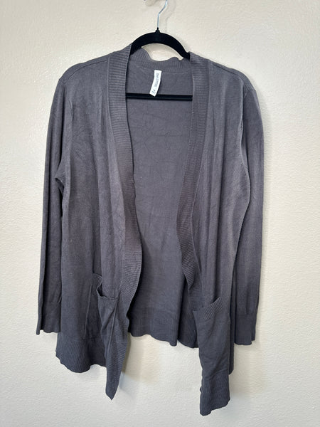 Zenana Outfitters Women's Gray Cardigan