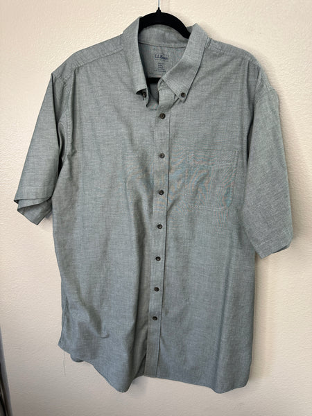 LL Bean Men's Gray Shirt