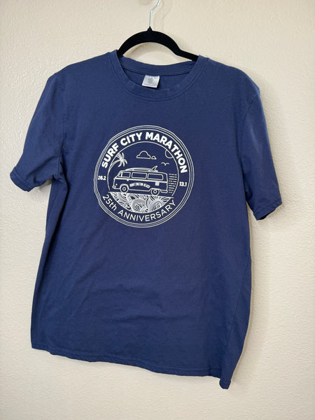 Motiv Surf City Marathon Men's Blue T-Shirt size L