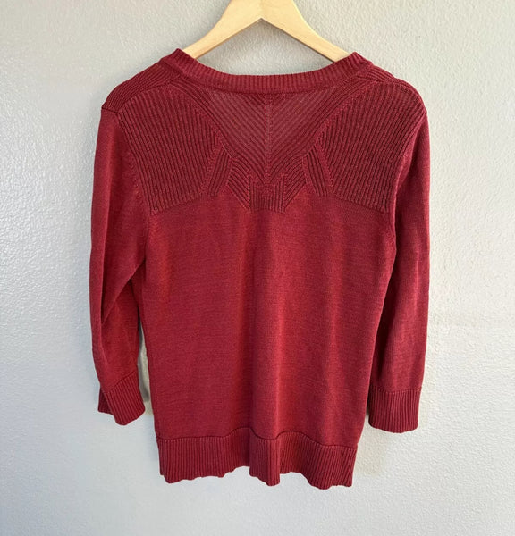 Vintage Coldwater Creek Rust Cardigan Sweater