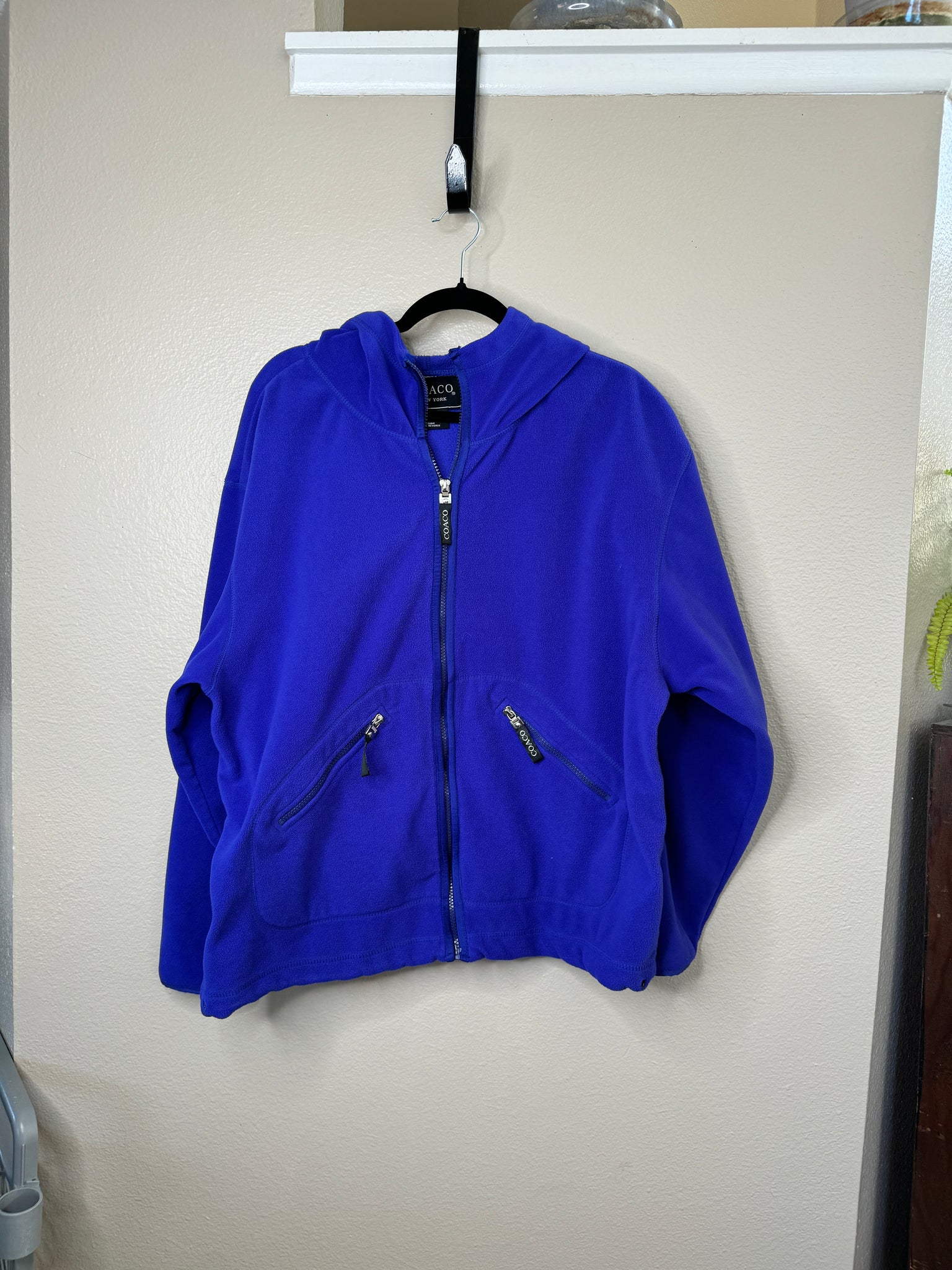 Coaco Women's Blue Purple Jacket Size XL