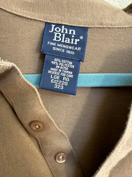 John Blair Long Sleeve Polo Shirt