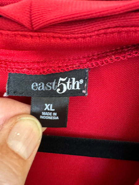 East 5th Women's Red Blouse Size XL