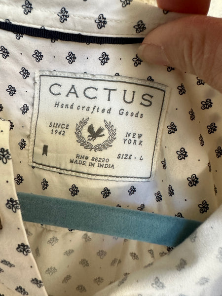 Cactus Men's Short Sleeve Shirt