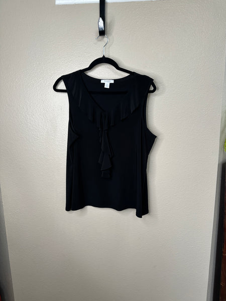 Dressbarn Women's Black Blouse