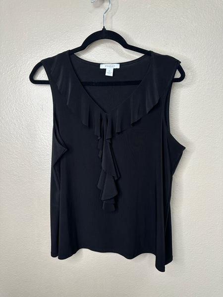 Dressbarn Women's Black Blouse