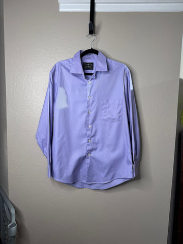 Pronto Uomo Men's Purple Shirt