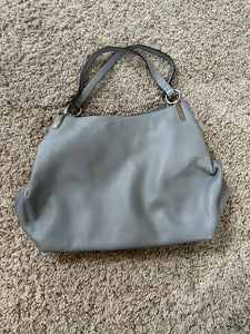 Vince Camuto Women's Frost Gray Leather Purse