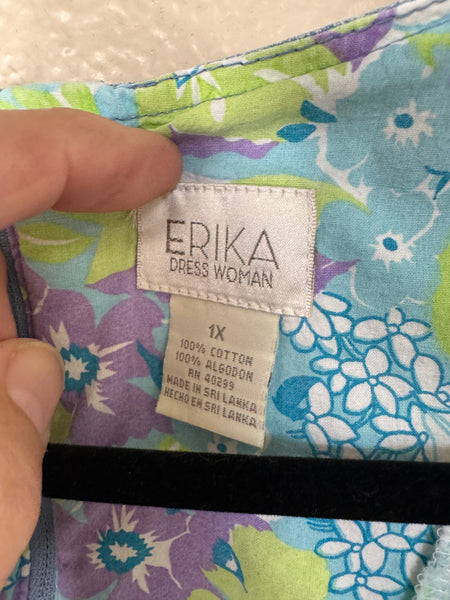 Erika Women's Denim Dress Size 1X