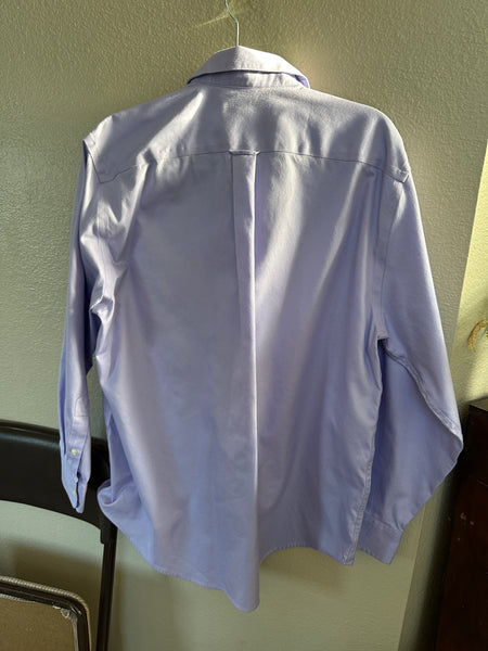 Pronto Uomo Men's Purple Shirt Size 16 32/33