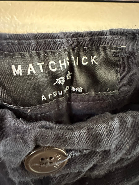 Matchstick Men's Black Pants