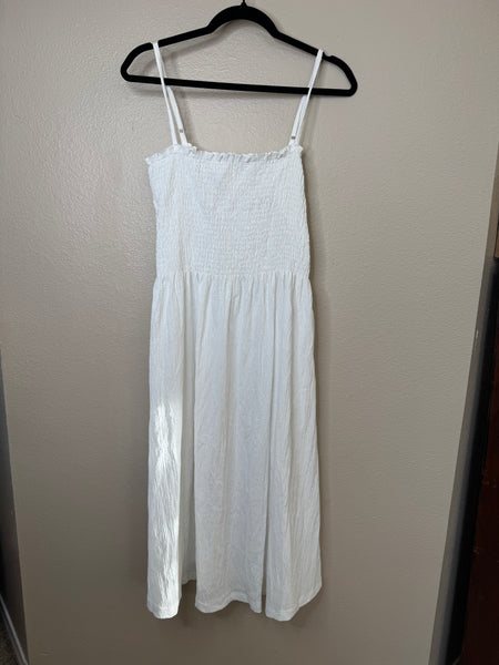 H&M Women's White Dress Size M