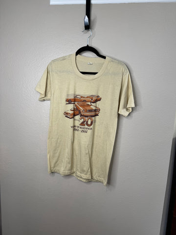 Vintage Mustang Men's Tan Shirt&nbsp;