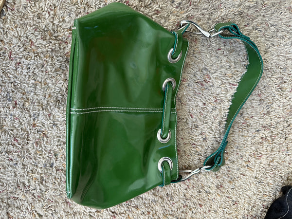 Vera Pelle Women's Green Purse