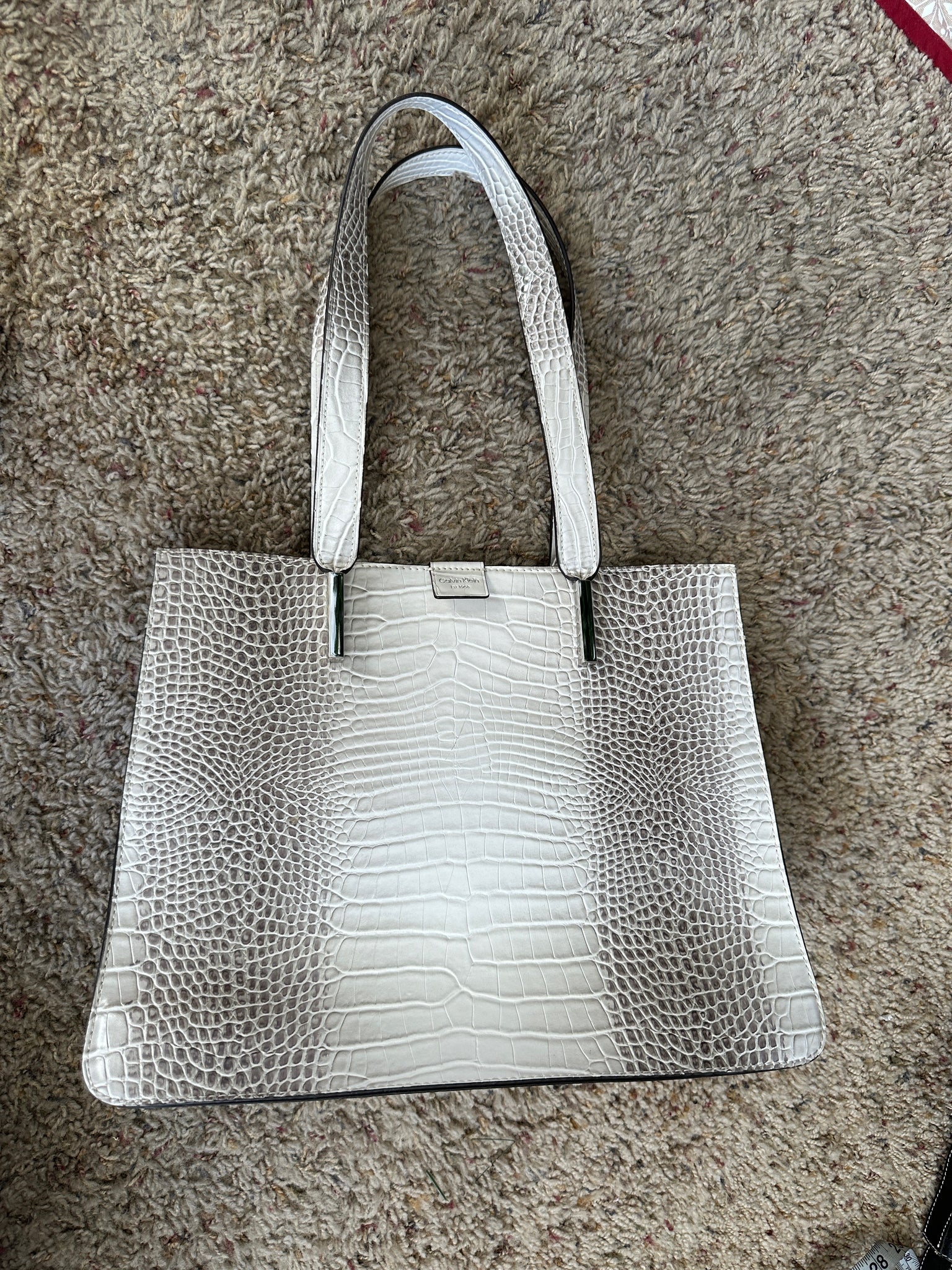 Calvin Klein Women's White Purse