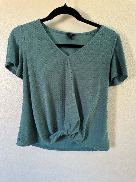 W5 Green Blouse