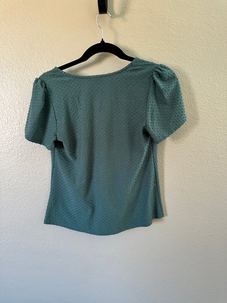 W5 Green Blouse