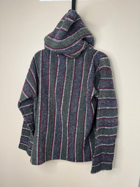 Franks Textiles Gray Poncho Size L