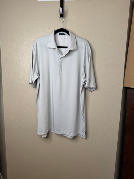 Turtleson Men's Gray Polo Size XL