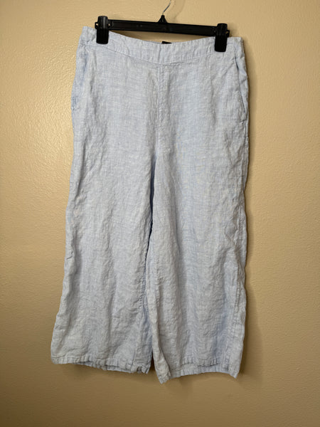 Tahari Women's Blue Line Pants Size L