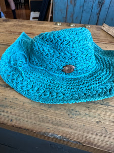 Panama Jack Blue Sun Hat