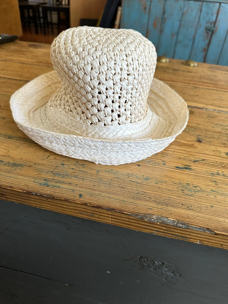 Straw Bucket Hat