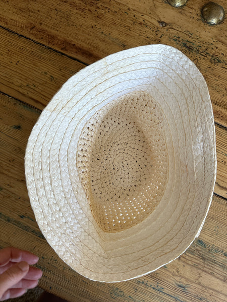 Straw Bucket Hat