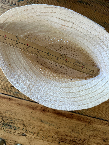 Straw Bucket Hat