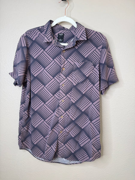 Union Men's Purple/Gray Shirt Size M