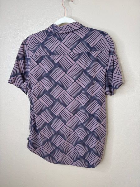 Union Men's Purple/Gray Shirt Size M