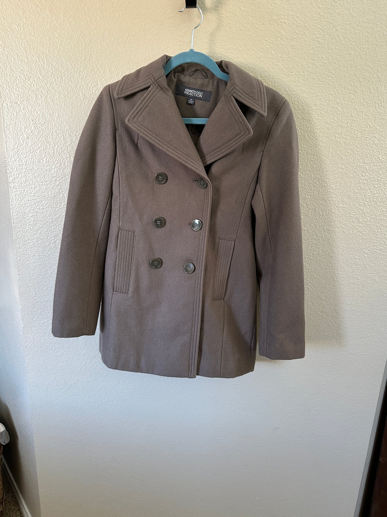 Kenneth Cole Reaction Brown Coat