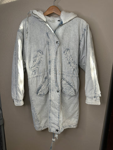 Vintage Andy John's Women's Acid Wash Coat