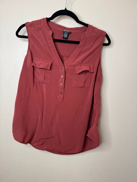 Torrid Women's Rust Blouse Size OO