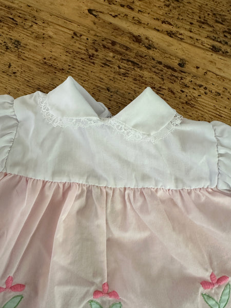 Vintage Pink Infant Dress