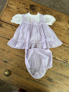 Vintage Purple Infant Dress