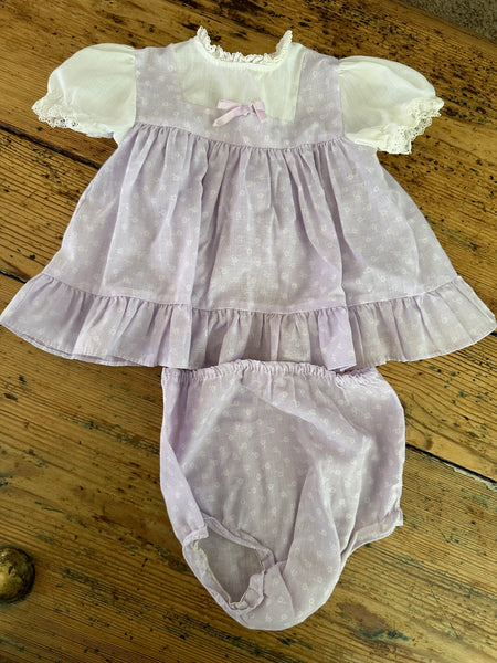 Vintage Purple Infant Dress