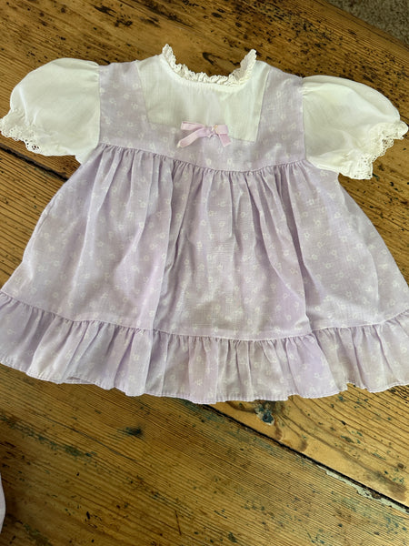 Vintage Purple Infant Dress