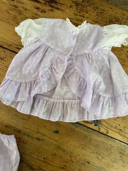 Vintage Purple Infant Dress