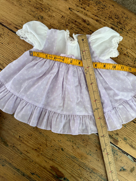 Vintage Purple Infant Dress