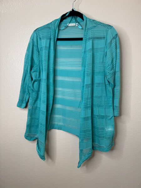 Croft & Barrow Women's Teal Blouse Size L