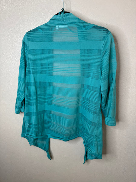 Croft & Barrow Women's Teal Blouse Size L